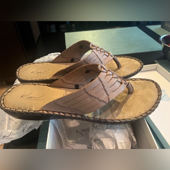 Kim Rogers Shoes - Kim Robert’s leather Kasey thing sized 10